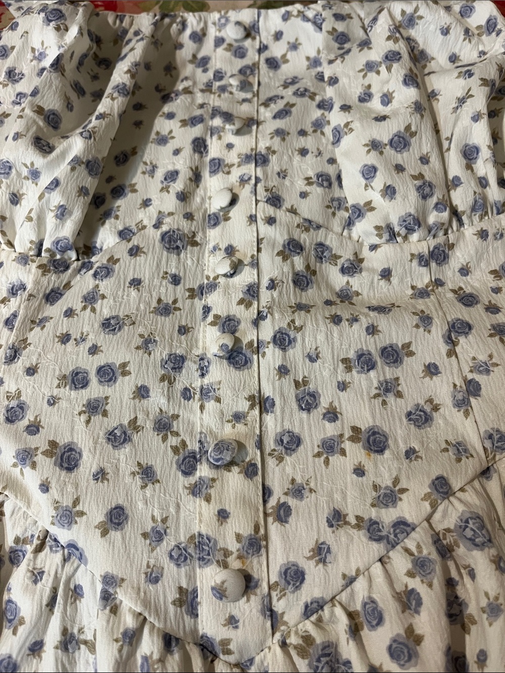 Cider square neck corset style midi dress size 1XL - Picture 9 of 11